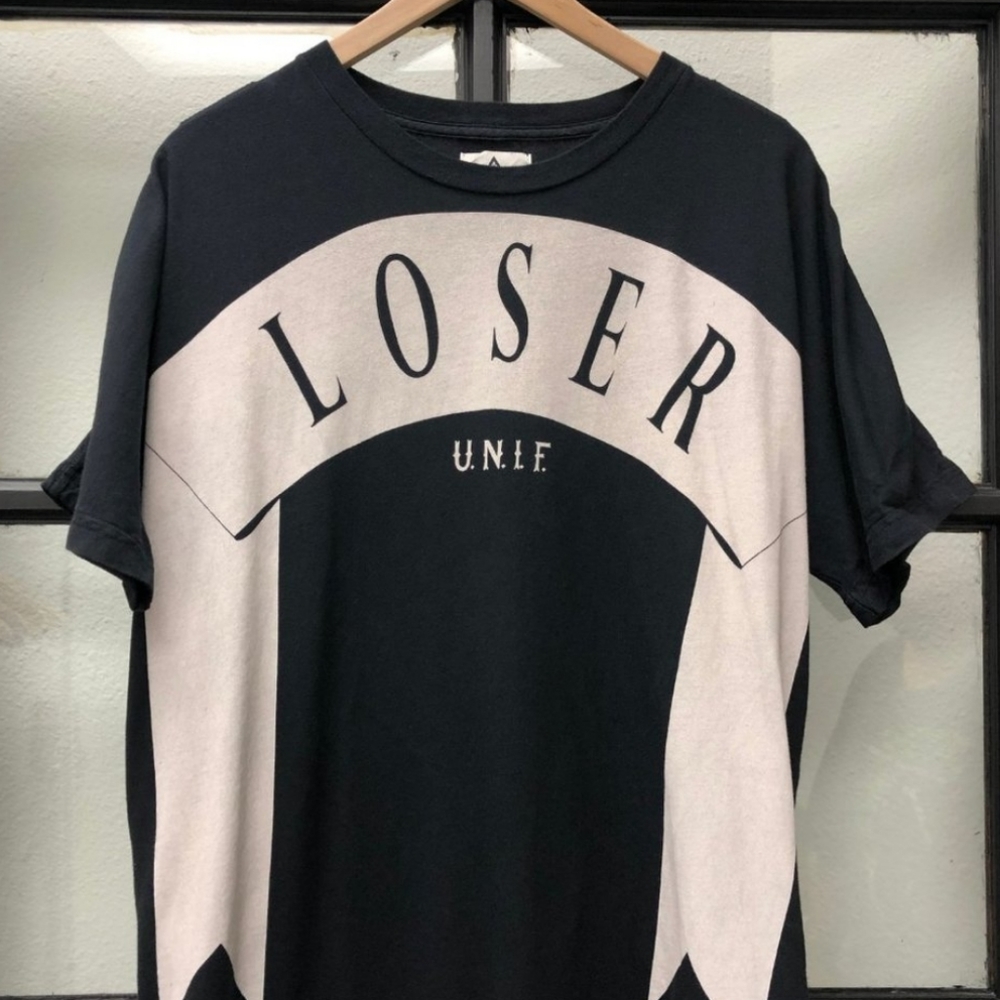 NWT! UNIF Loser Banner Short Sleeve Unisex Tee Shirt